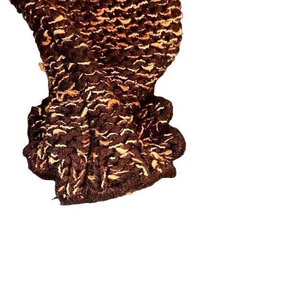 BCBGMaxAzria Women's Brown Marled Button Front Cardigan Sweater Medium - Picture 3 of 13